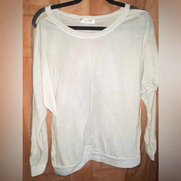 Face Face woman’s blouse sheer arms - Picture 2 of 2